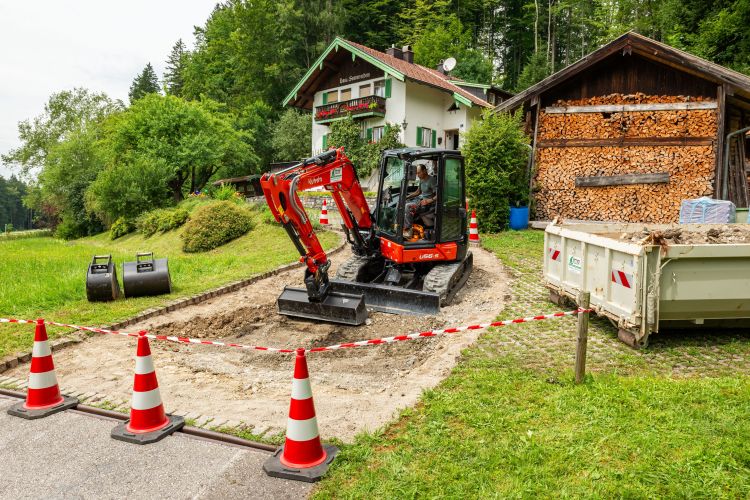 Erdreichsanierung in Oberaudorf